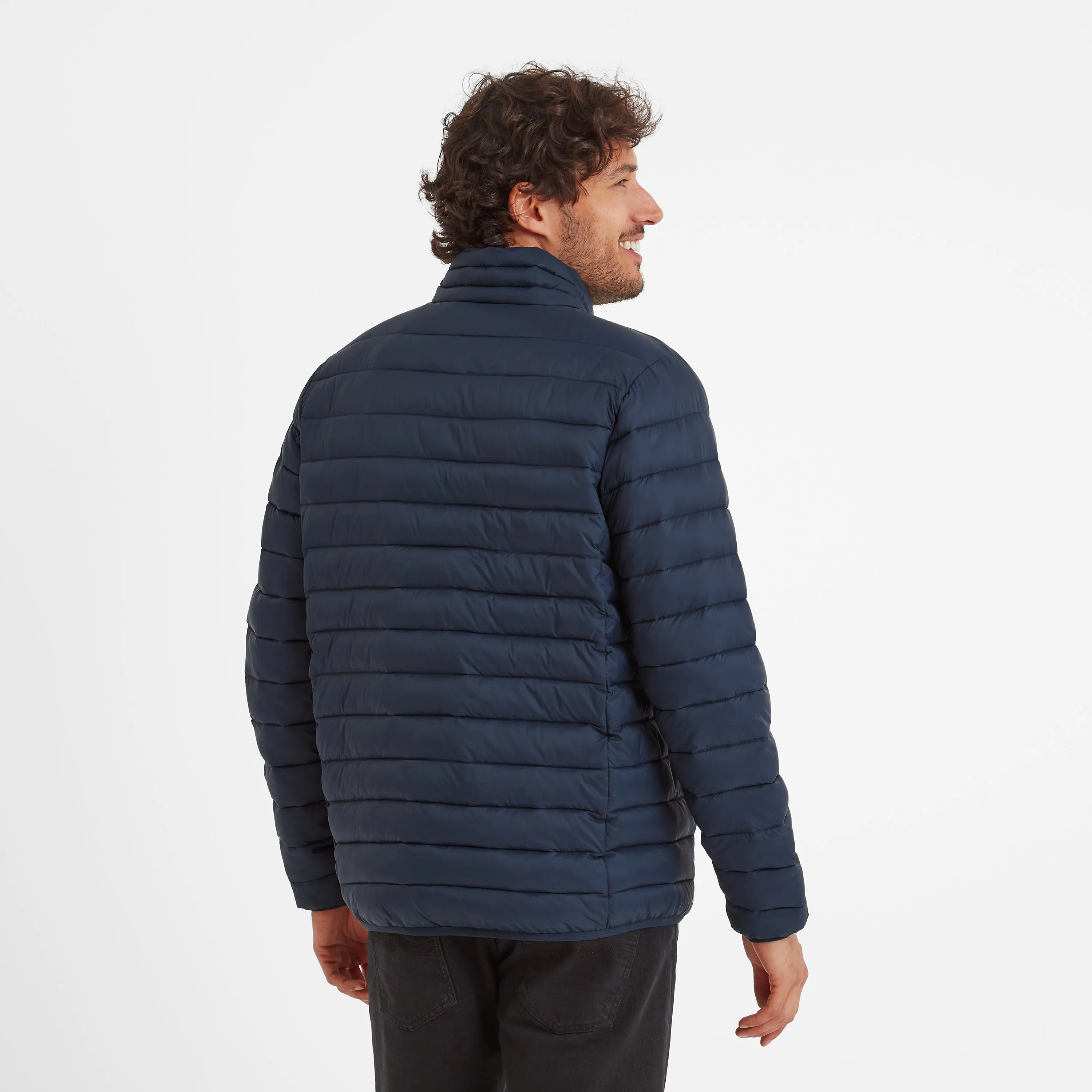 Gibson Mens Insulated Padded Jacket - Dark Indigo