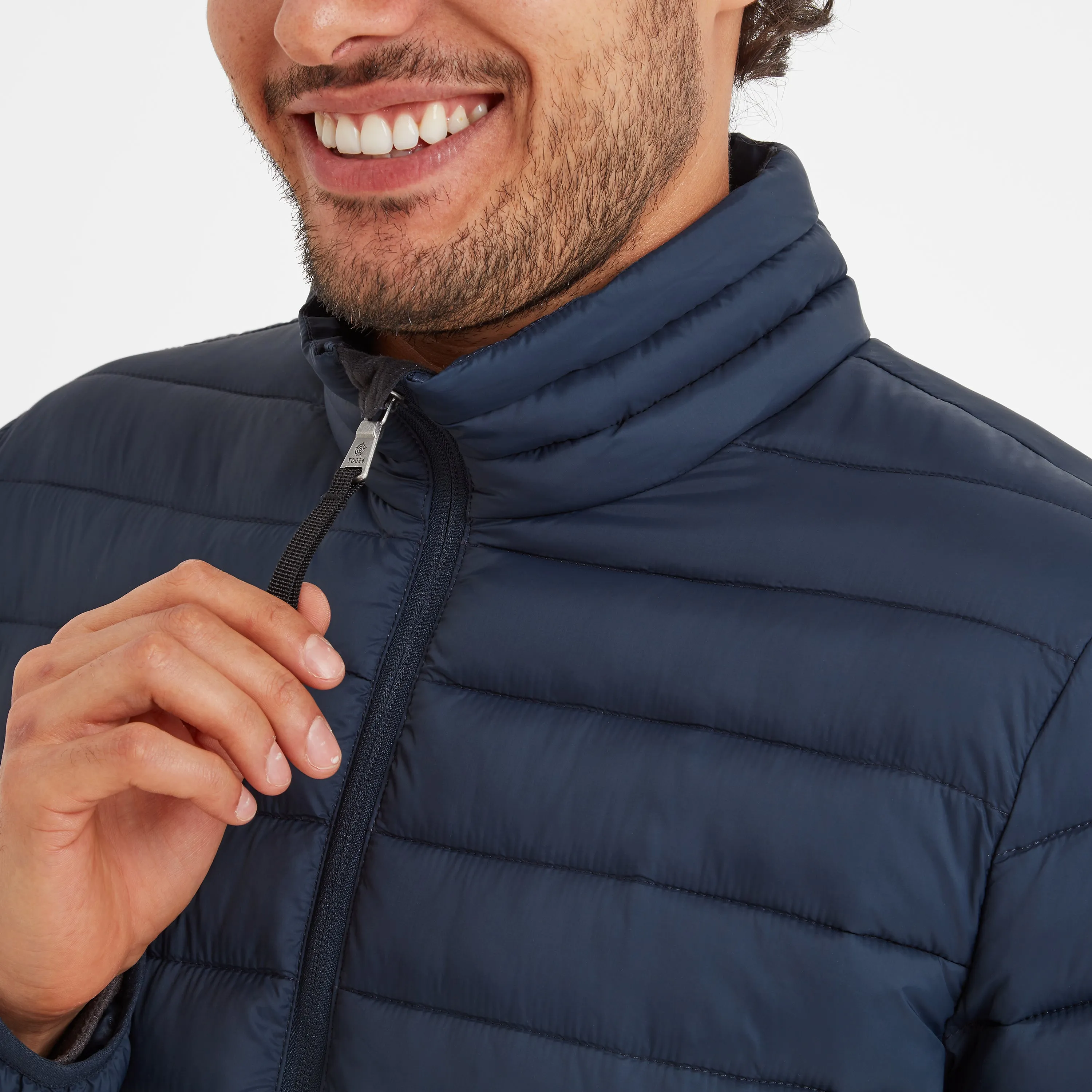 Gibson Mens Insulated Padded Jacket - Dark Indigo