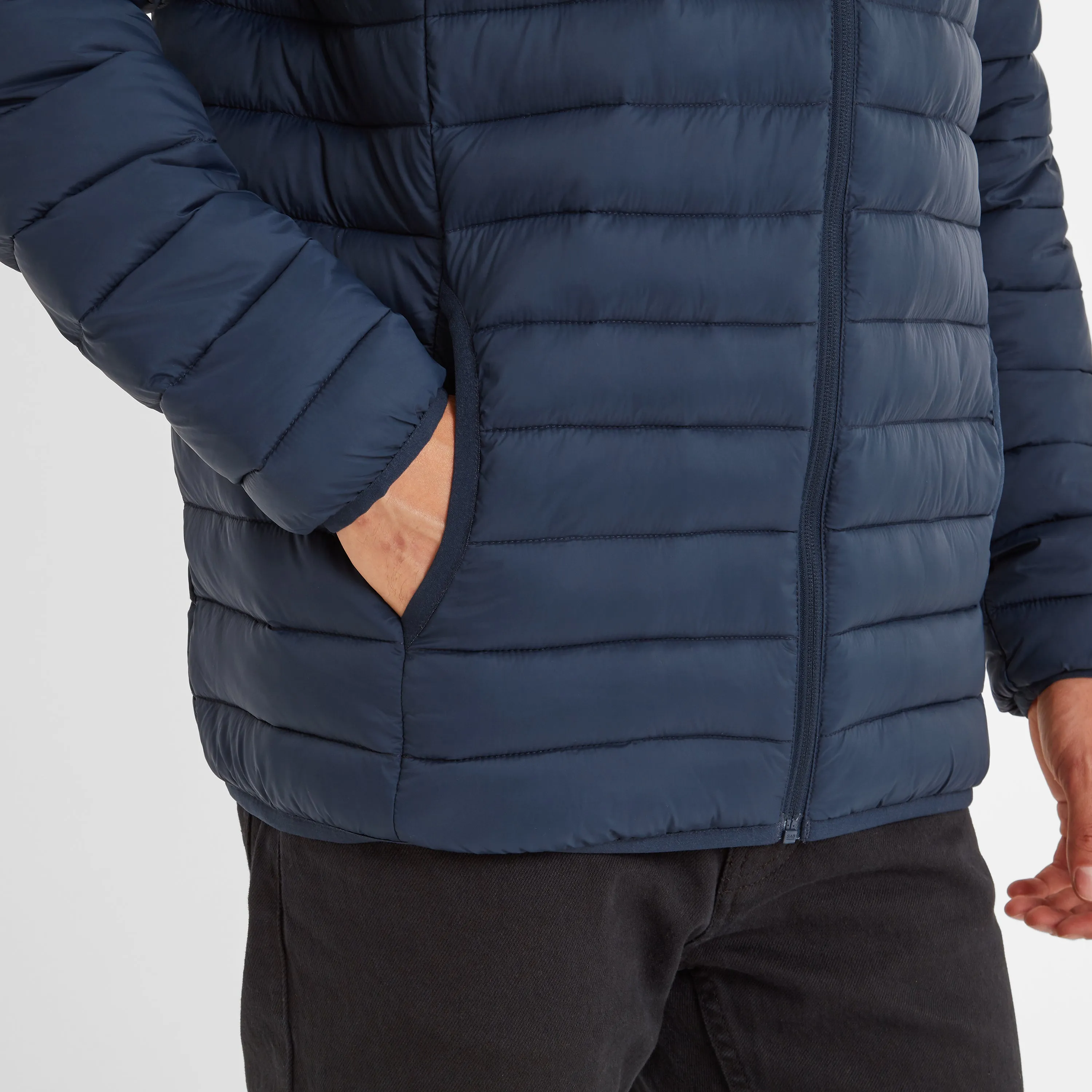 Gibson Mens Insulated Padded Jacket - Dark Indigo