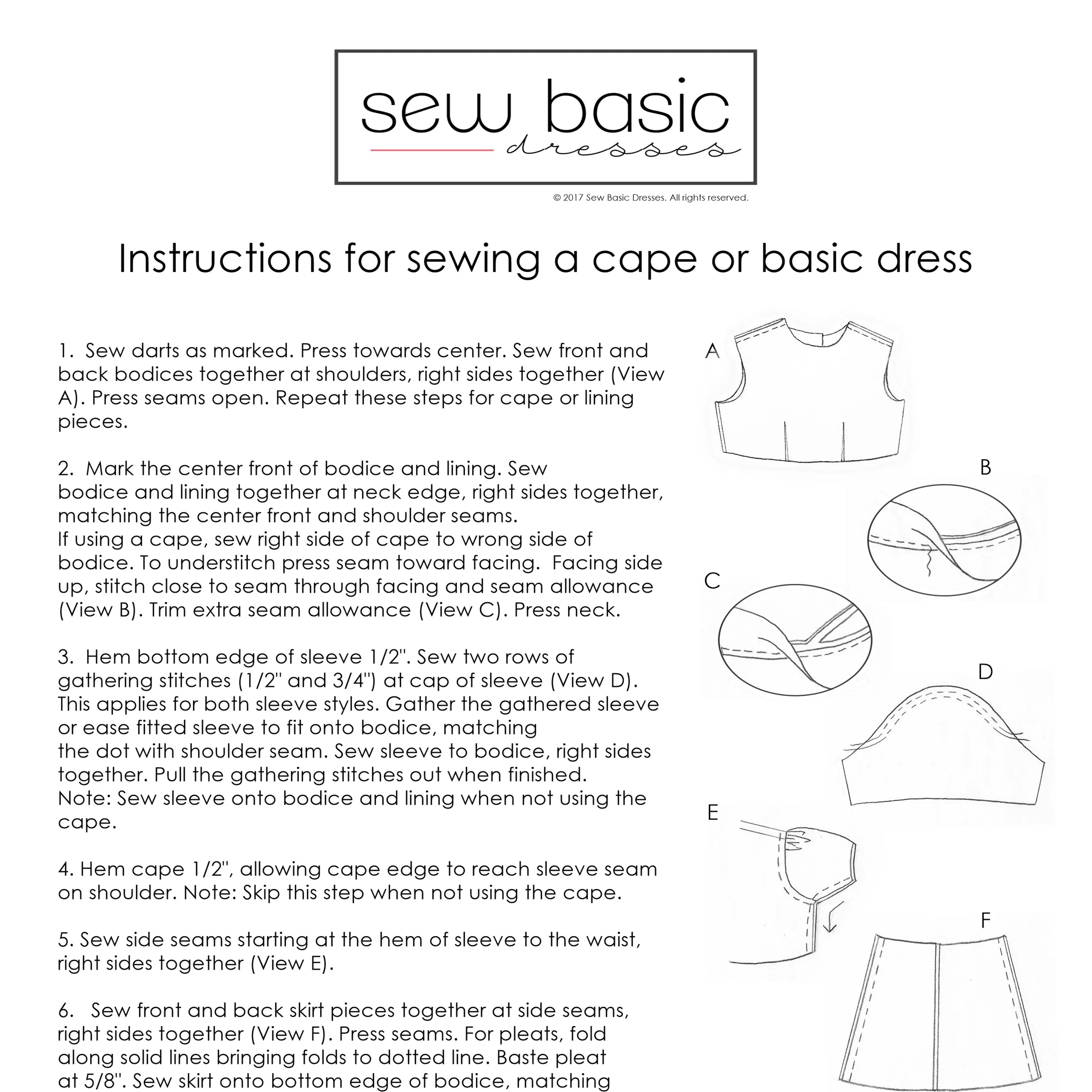 Girl's Dress Pattern