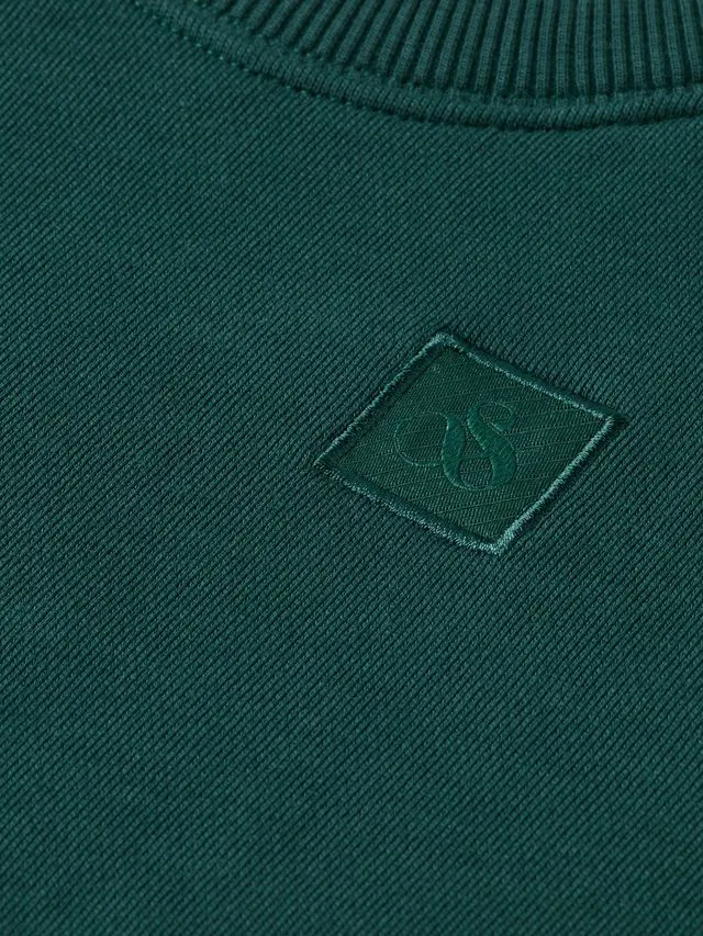 Green Logo Sweatshirt