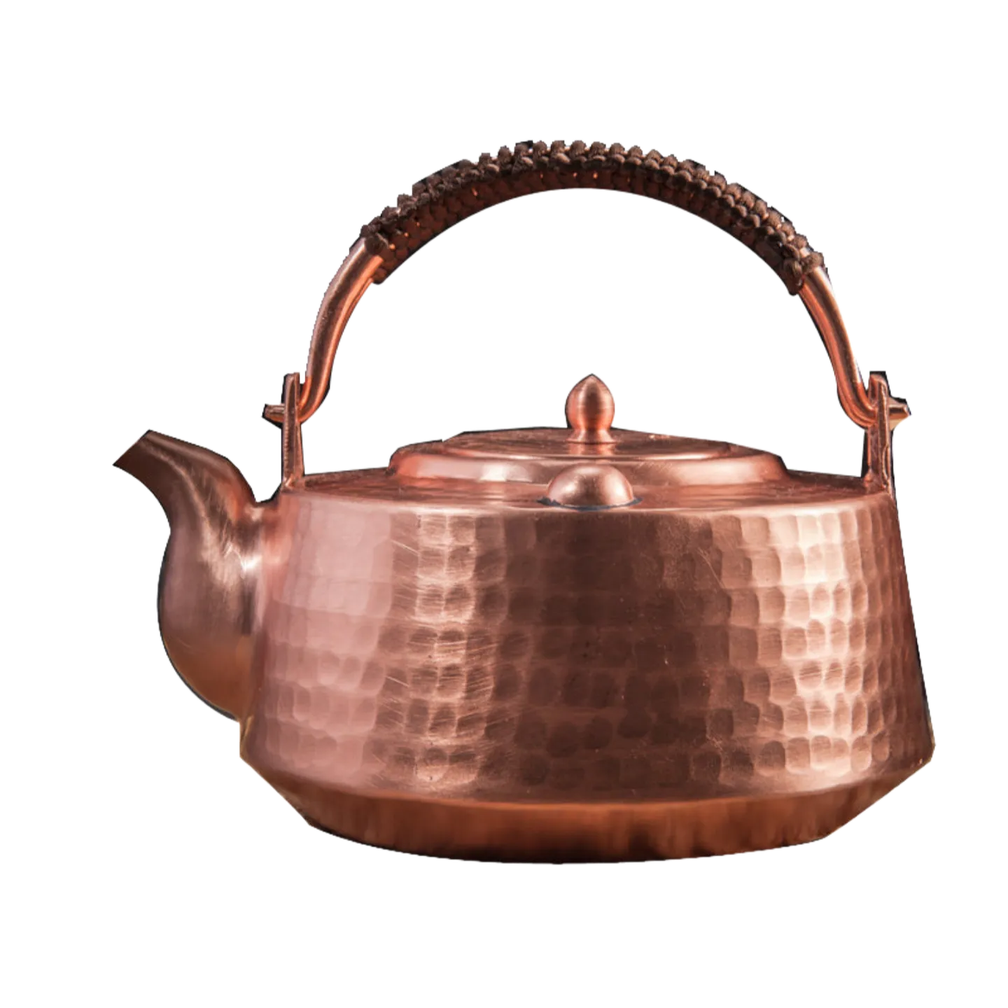 Handmade Thickened Copper Kettle Retro Copper Kettle Purple Copper Teapot