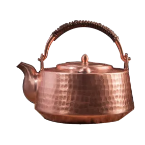 Handmade Thickened Copper Kettle Retro Copper Kettle Purple Copper Teapot