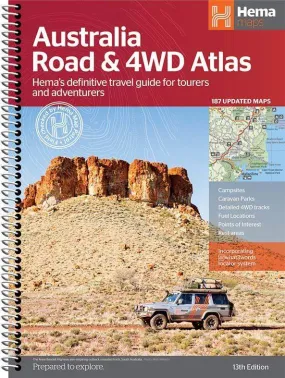 Hema Australia Road & 4WD Atlas