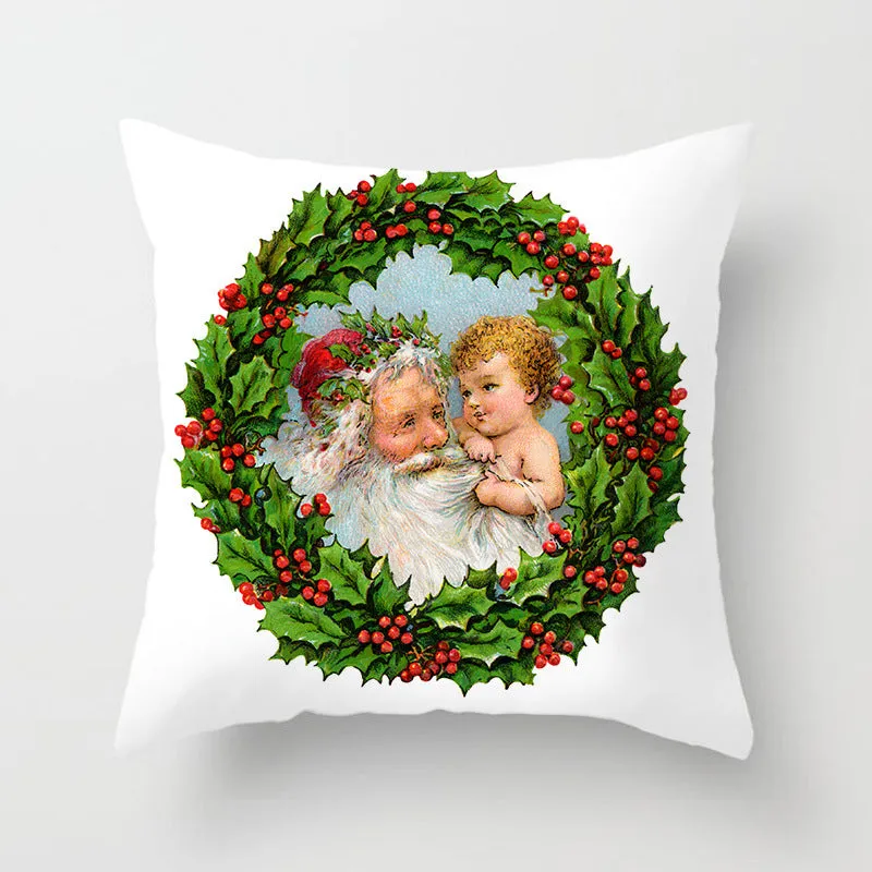 Holiday home decoration cushion cover