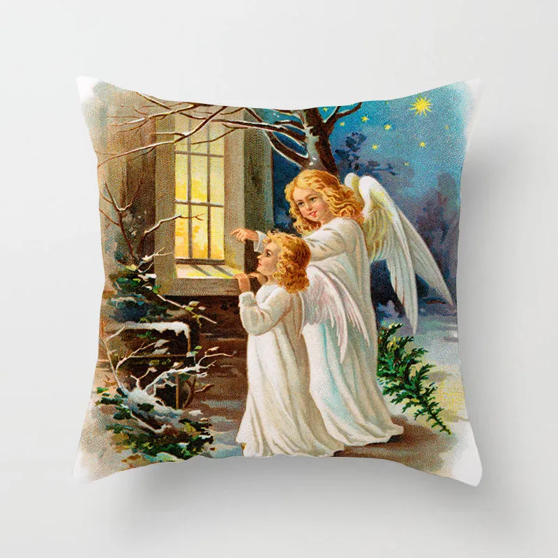 Holiday home decoration cushion cover