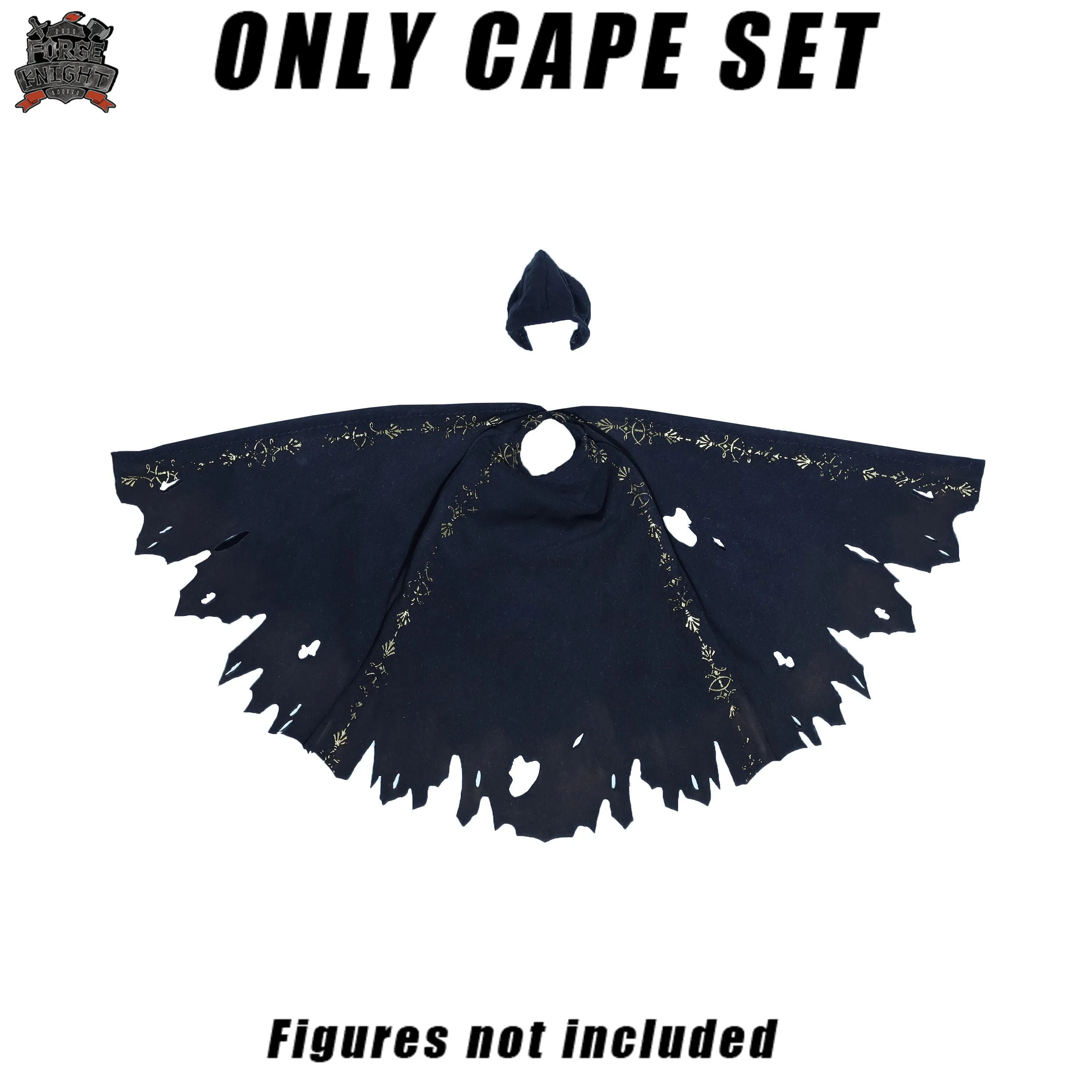 【IN STCOK】1/12 Custom cape for GSC figma Demon's Souls Fluted Armor