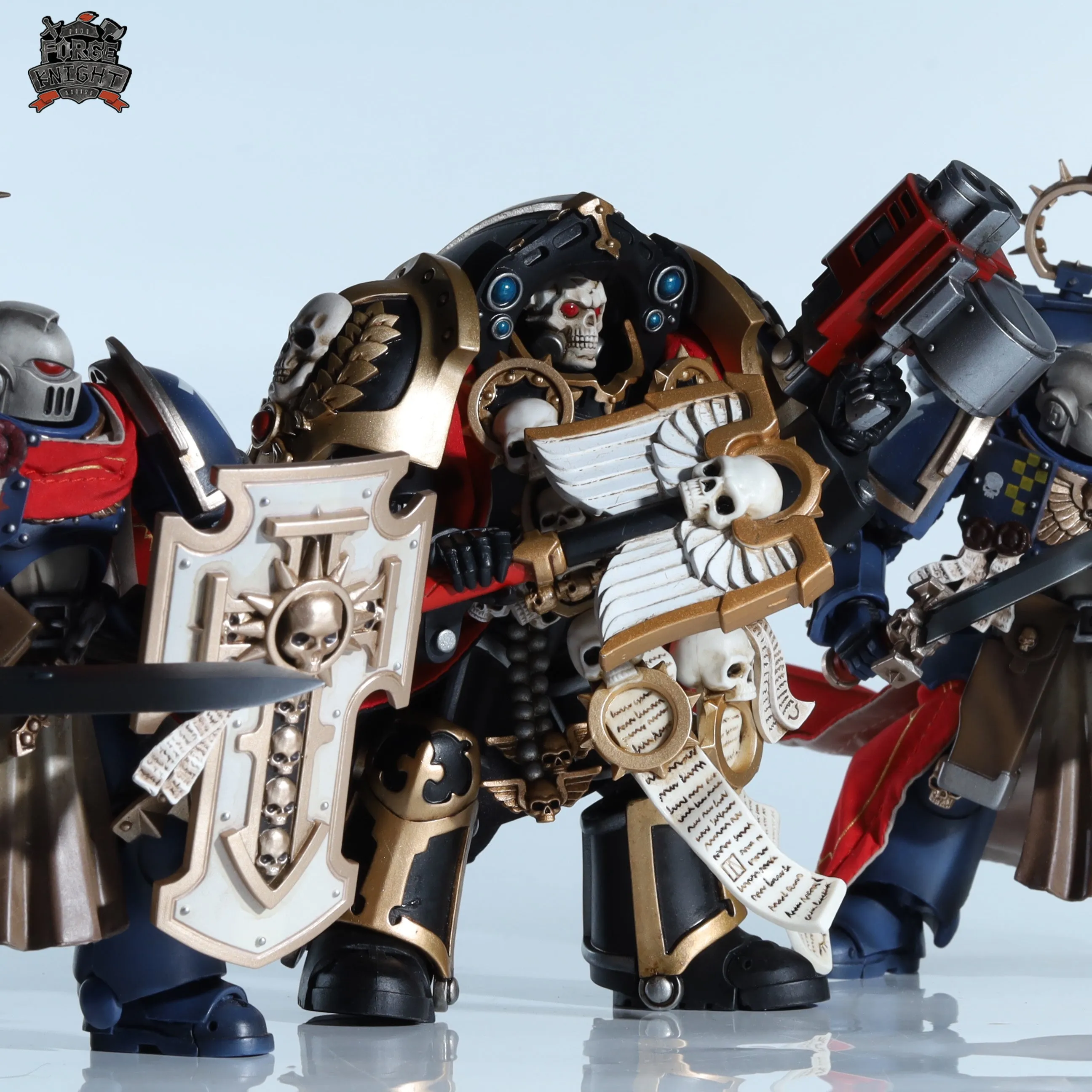 【IN STOCK】Custom cape set for Joytoy Warhammer 40000 1/18 Ultramarines Terminator Chaplain Brother Vanius