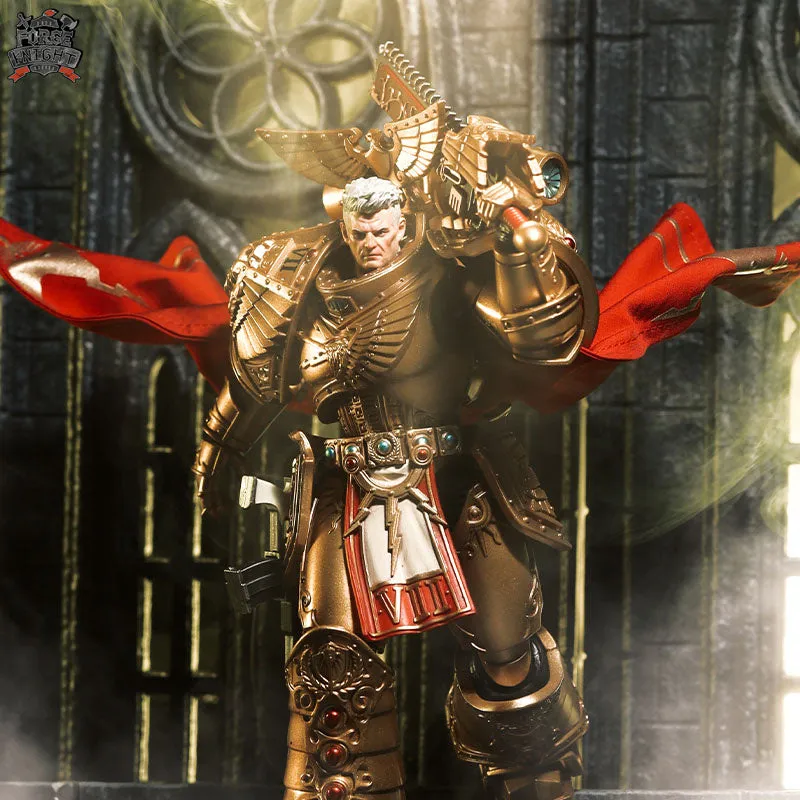 【IN STOCK】Custom wired cape set for Joytoy “Warhammer The Horus Heresy” 1/18 Imperial Fists Primarch Rogal Dorn