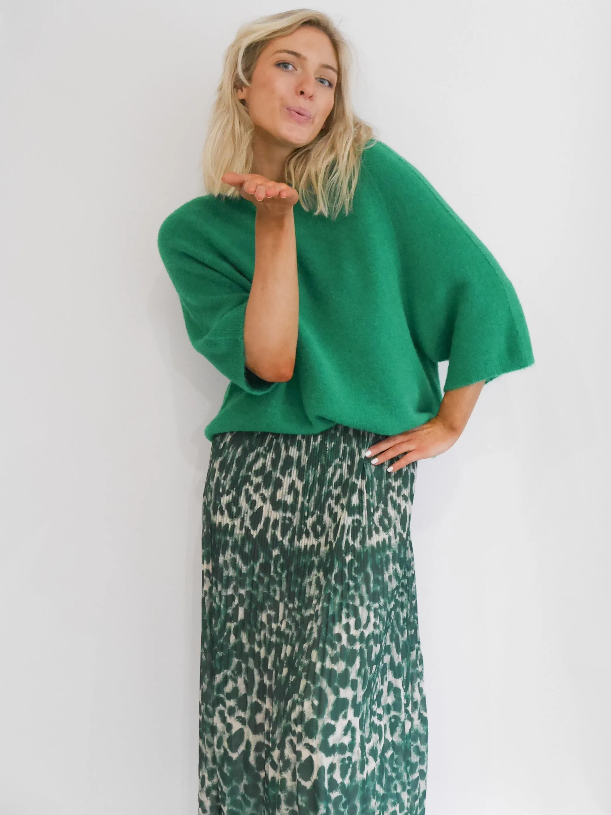 Jess Skirt Forest Green