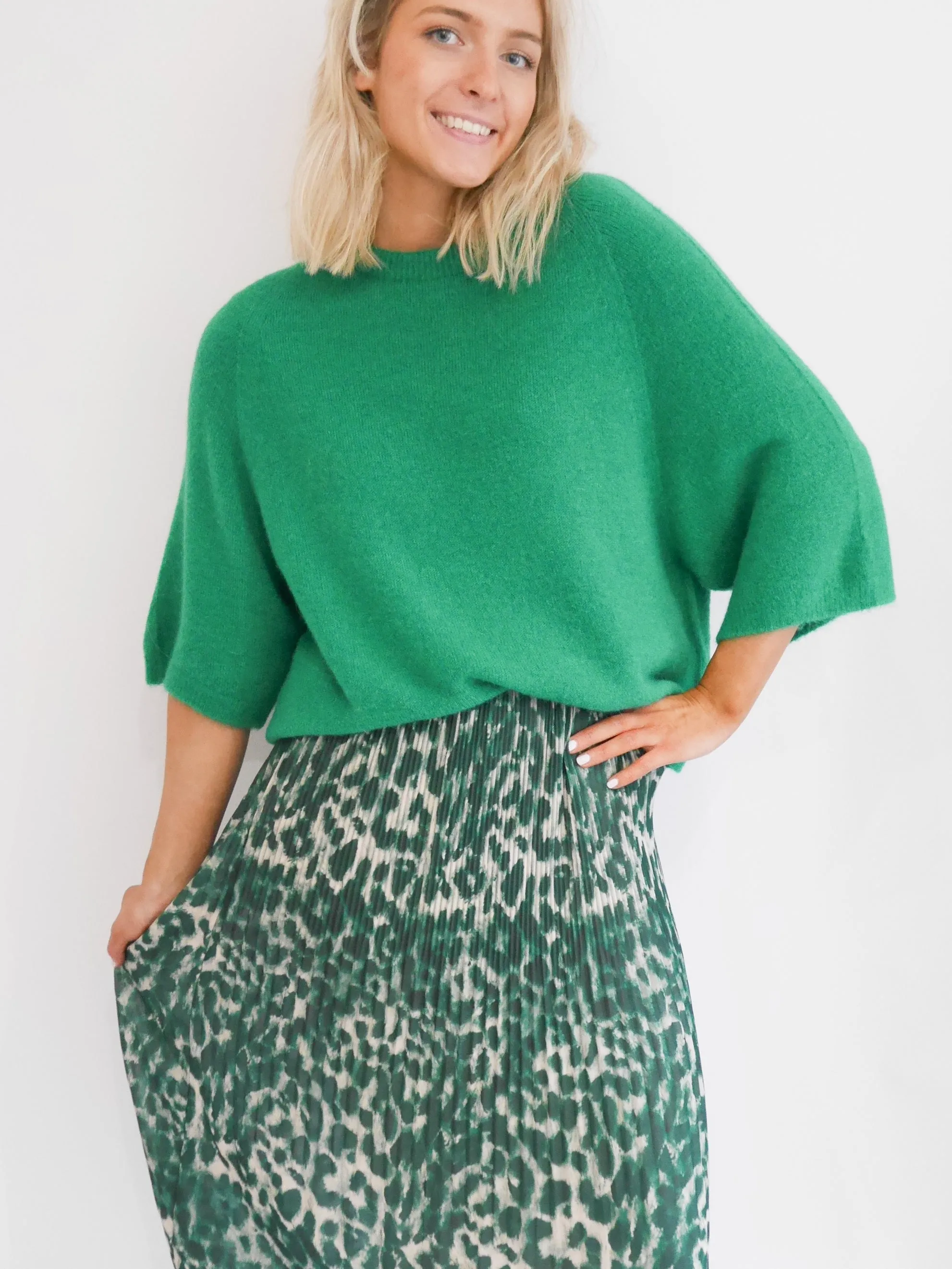 Jess Skirt Forest Green