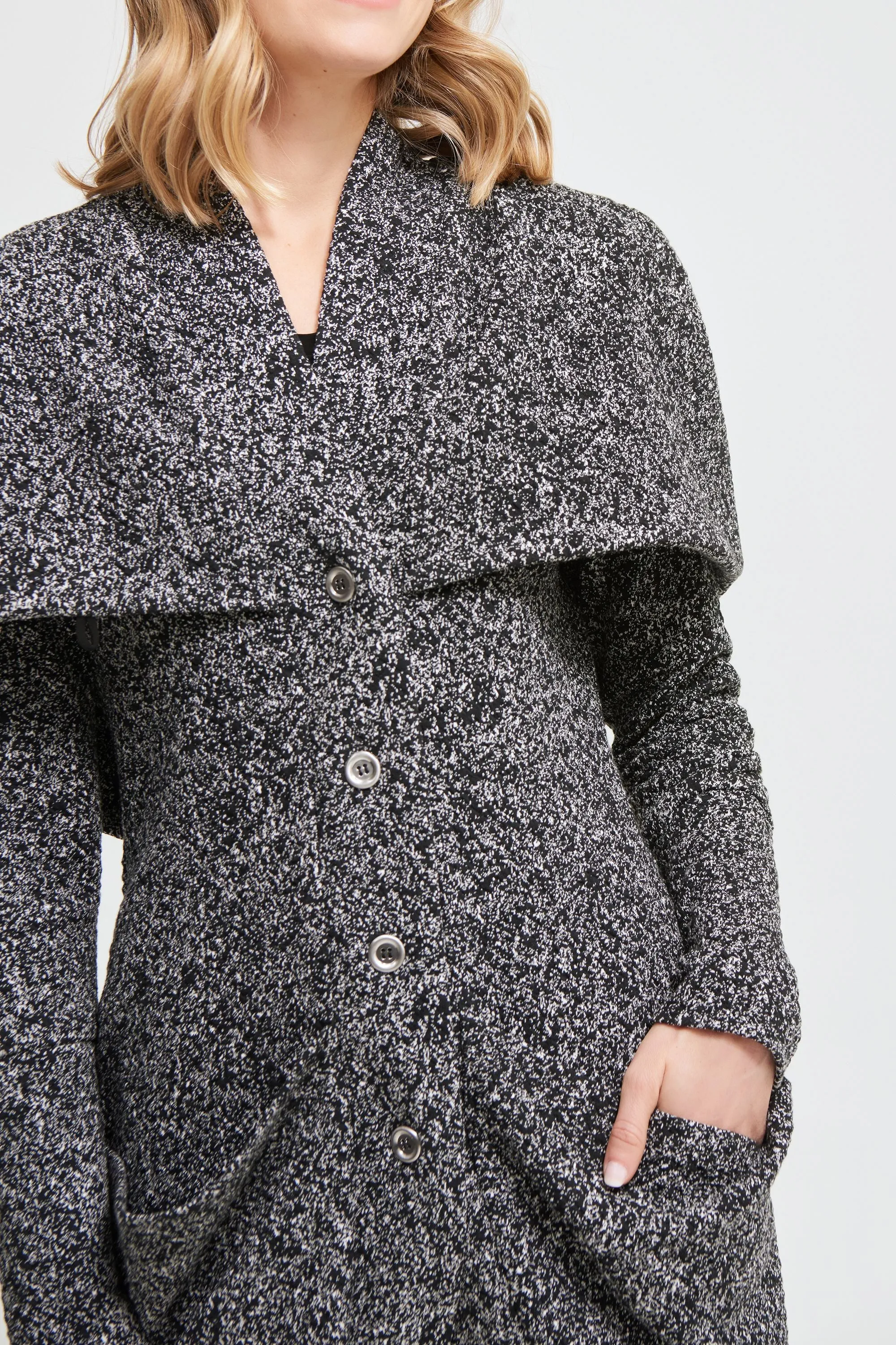 Joseph Ribkoff Jacquard Knit Jacket 213648