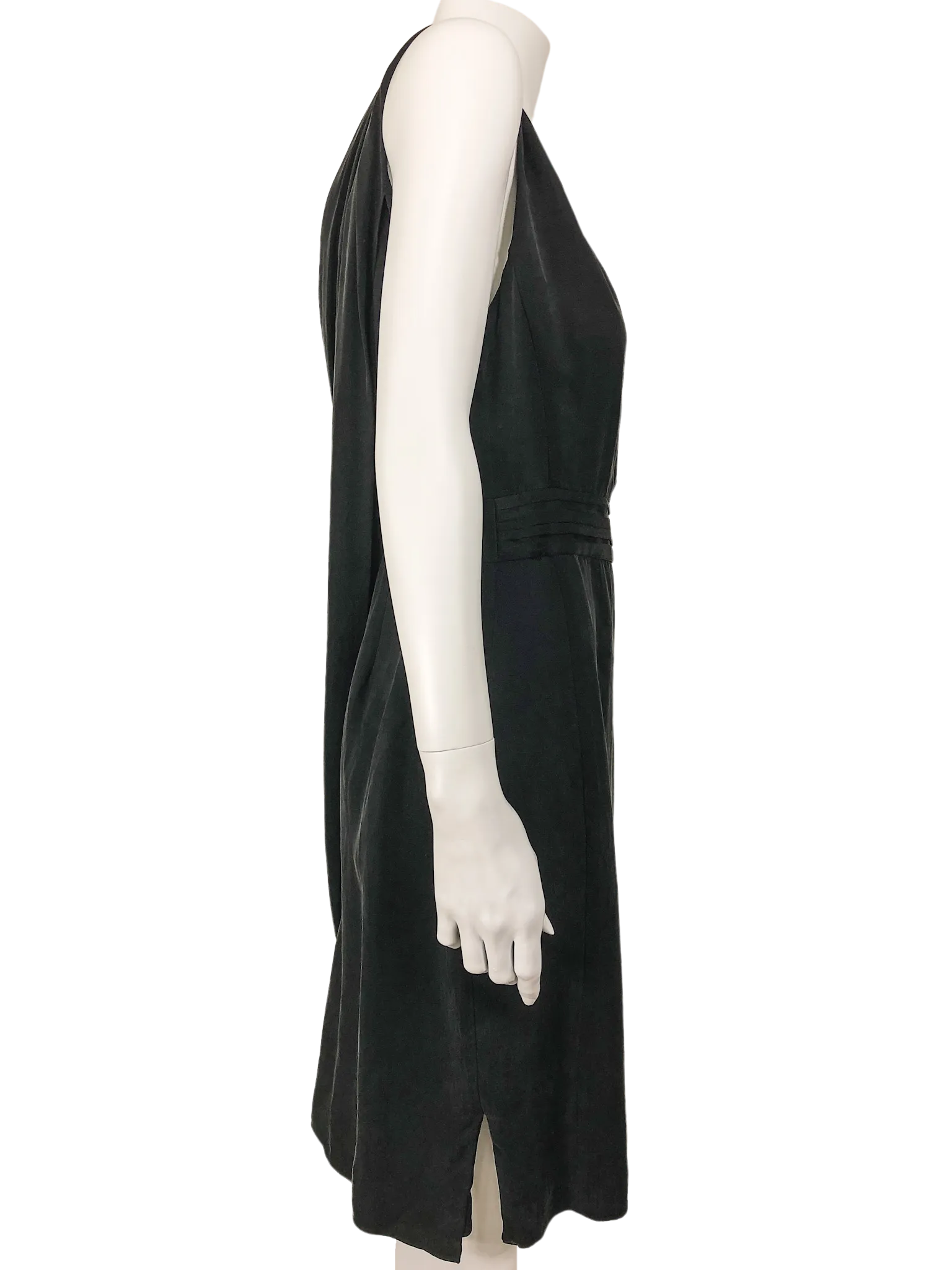 Karen Millen, Surplice Drape Back Dress, Size 10