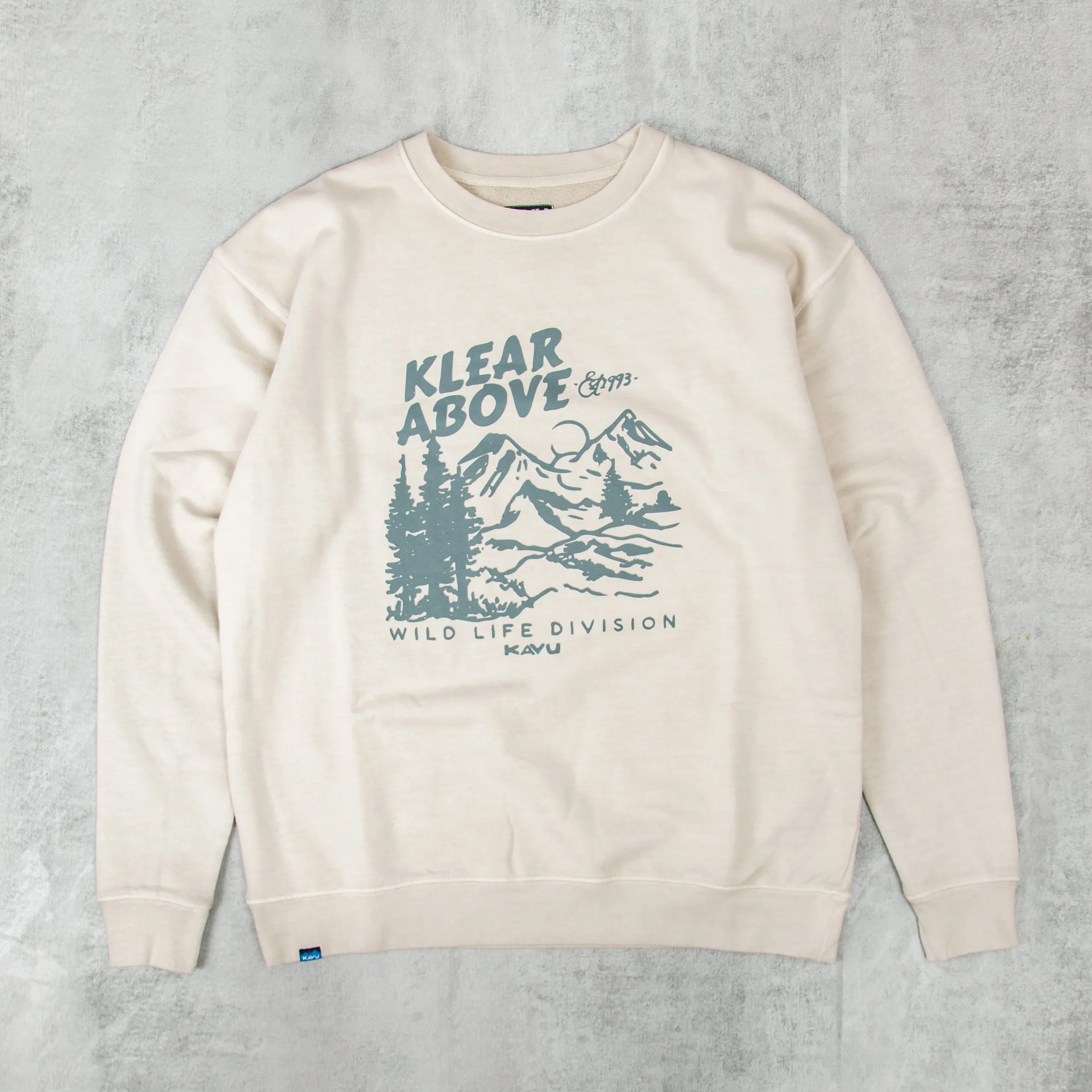 KAVU Core Crew Sweat - Oatmeal