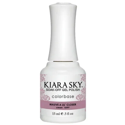 Kiara Sky Gel - 597 Mauve A Lil' Closer