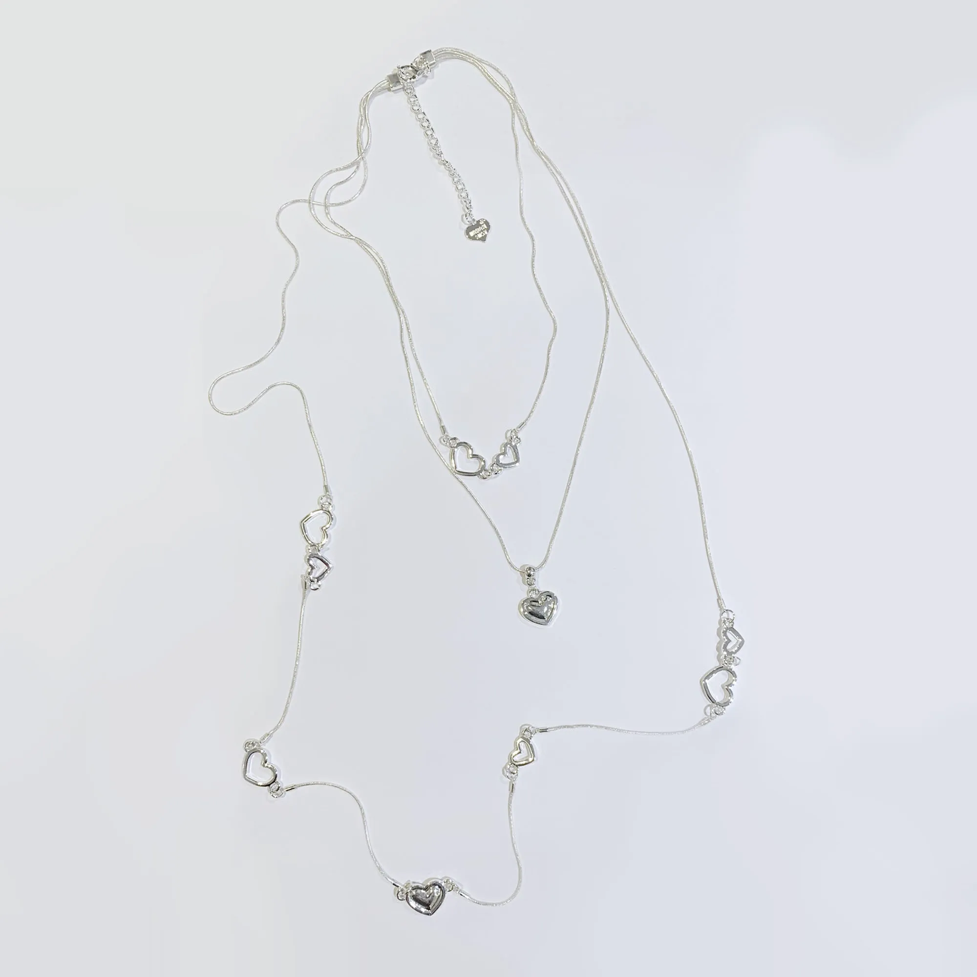 LAGEN LOOK HEART CHAIN NECKLACE