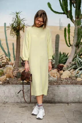 Lea dress light yellow