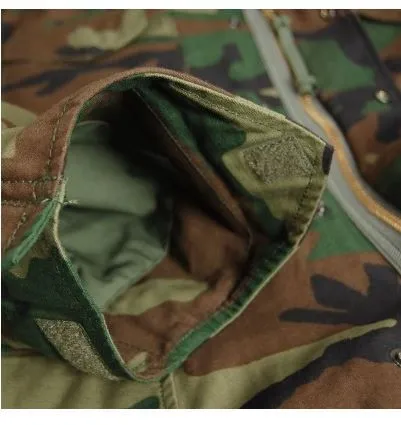 M-65 Jacket - Woodland Camo