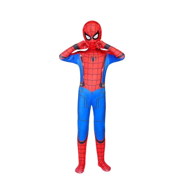 Marvel Spider Man Costume No Way Home Adult Children Cosplay Party Spiderman Tights Far From 3D Cos Bodysuits Kid Birthday Gifts