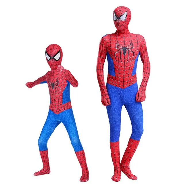 Marvel Spider Man Costume No Way Home Adult Children Cosplay Party Spiderman Tights Far From 3D Cos Bodysuits Kid Birthday Gifts