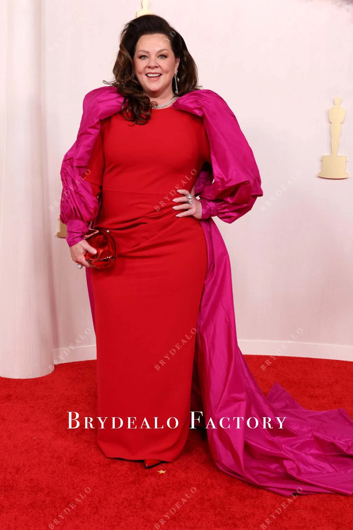 Melissa McCarthy 2024 Oscars Plus Size Red Carpet Dress