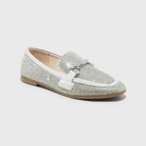 New - A New Day Women's Faux Leather Slip On Casual Loafer Flats Round Toe