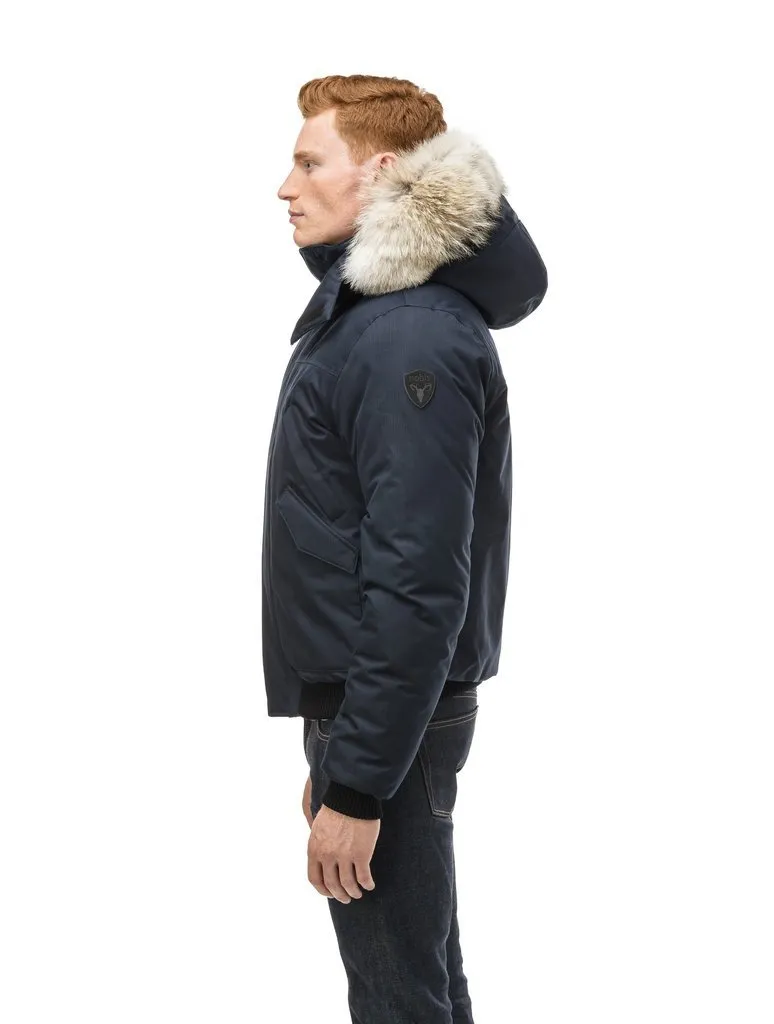 NOBIS DYLAN - Mens Hooded Bomber Jacket