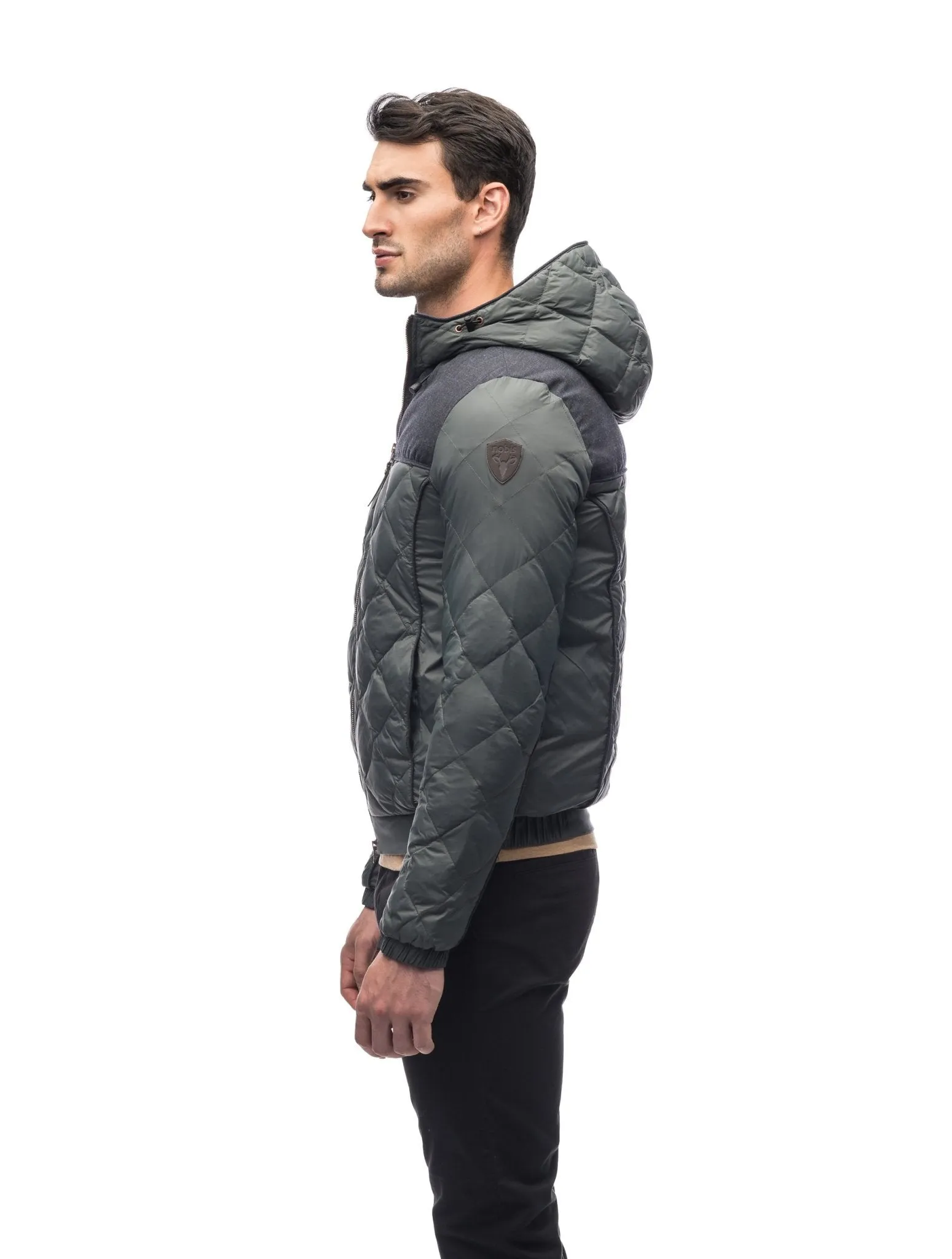 NOBIS ELROY - Men's Quilted Hooded Jacket