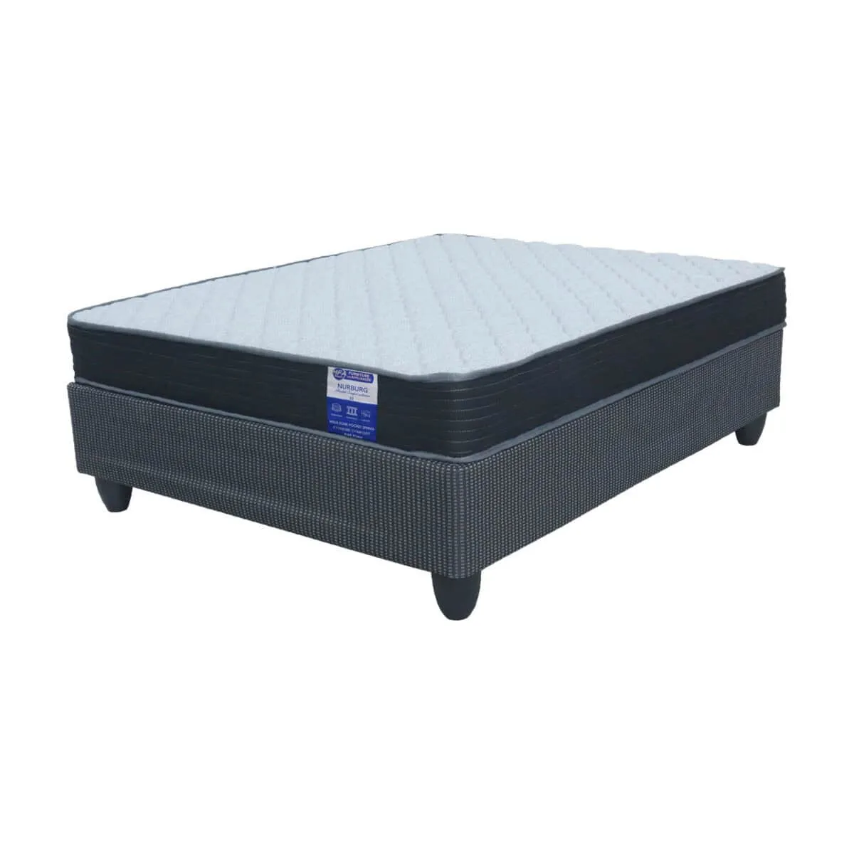 Nurburg Mattress And Base Set Double