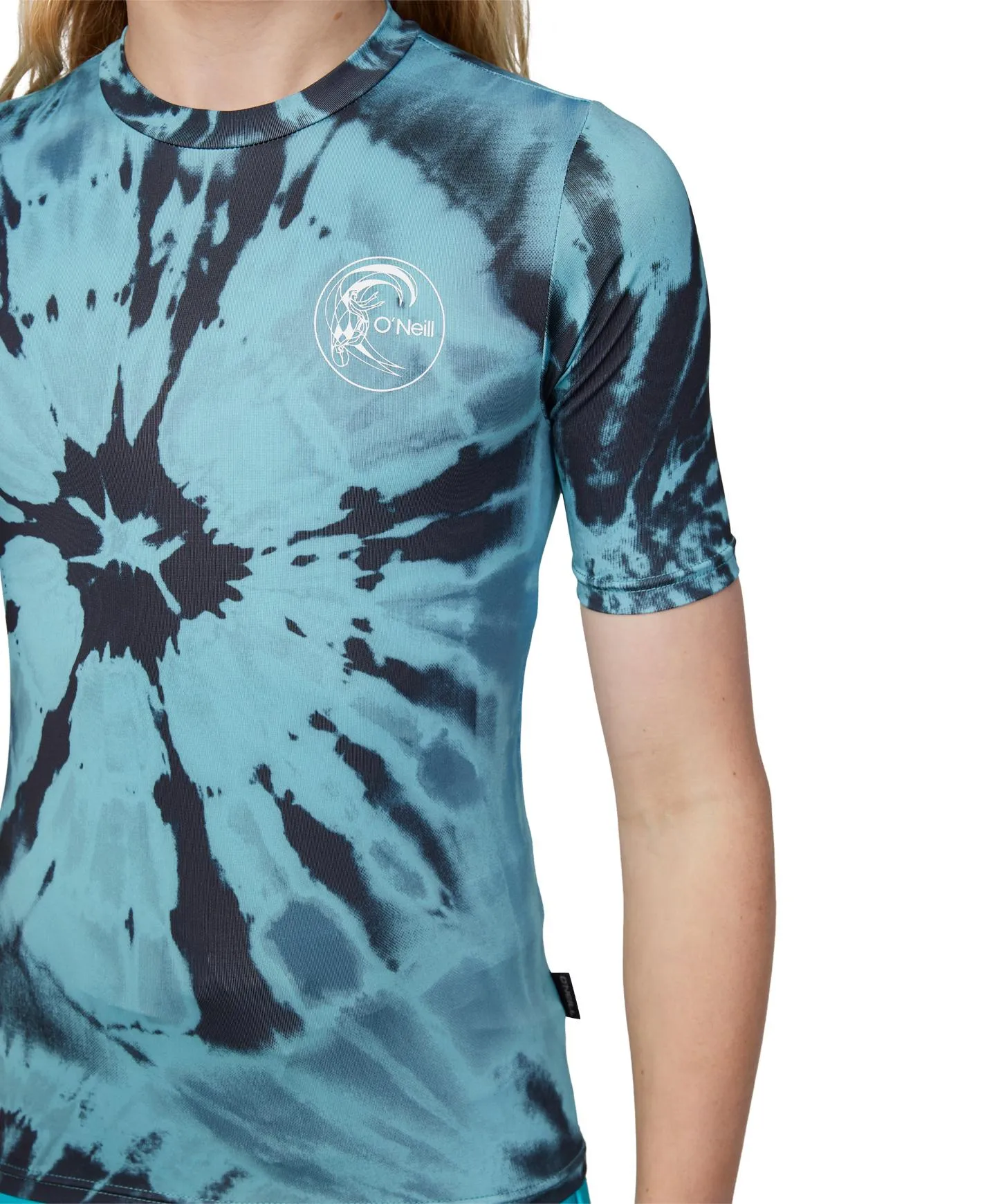 ONeill Boys Tie Dye SS UV Rash Vest