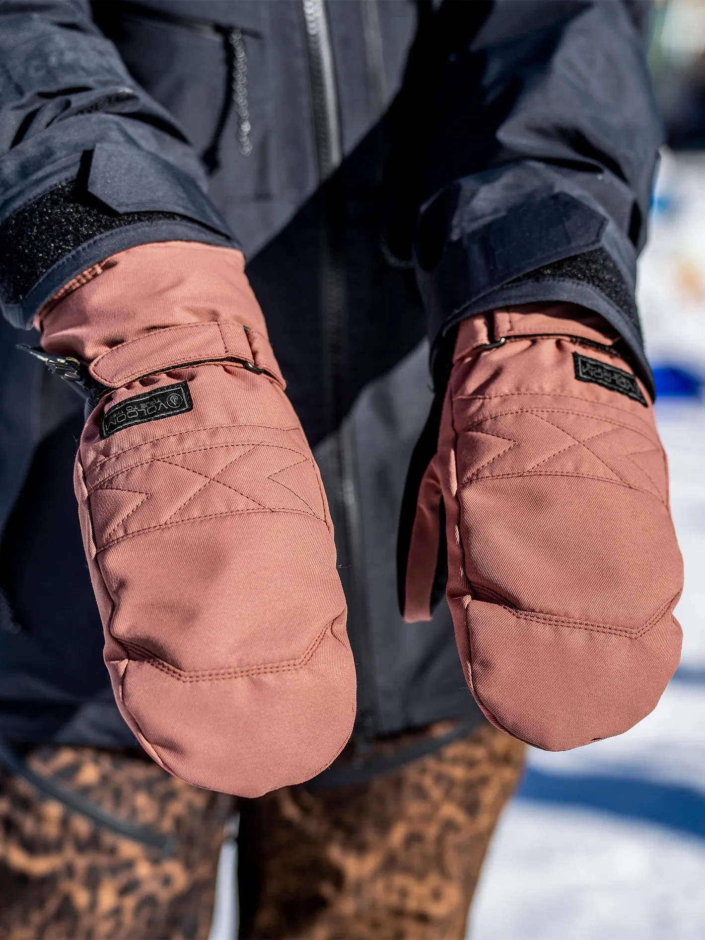 Peep Gore-Tex Mittens - EARTH PINK