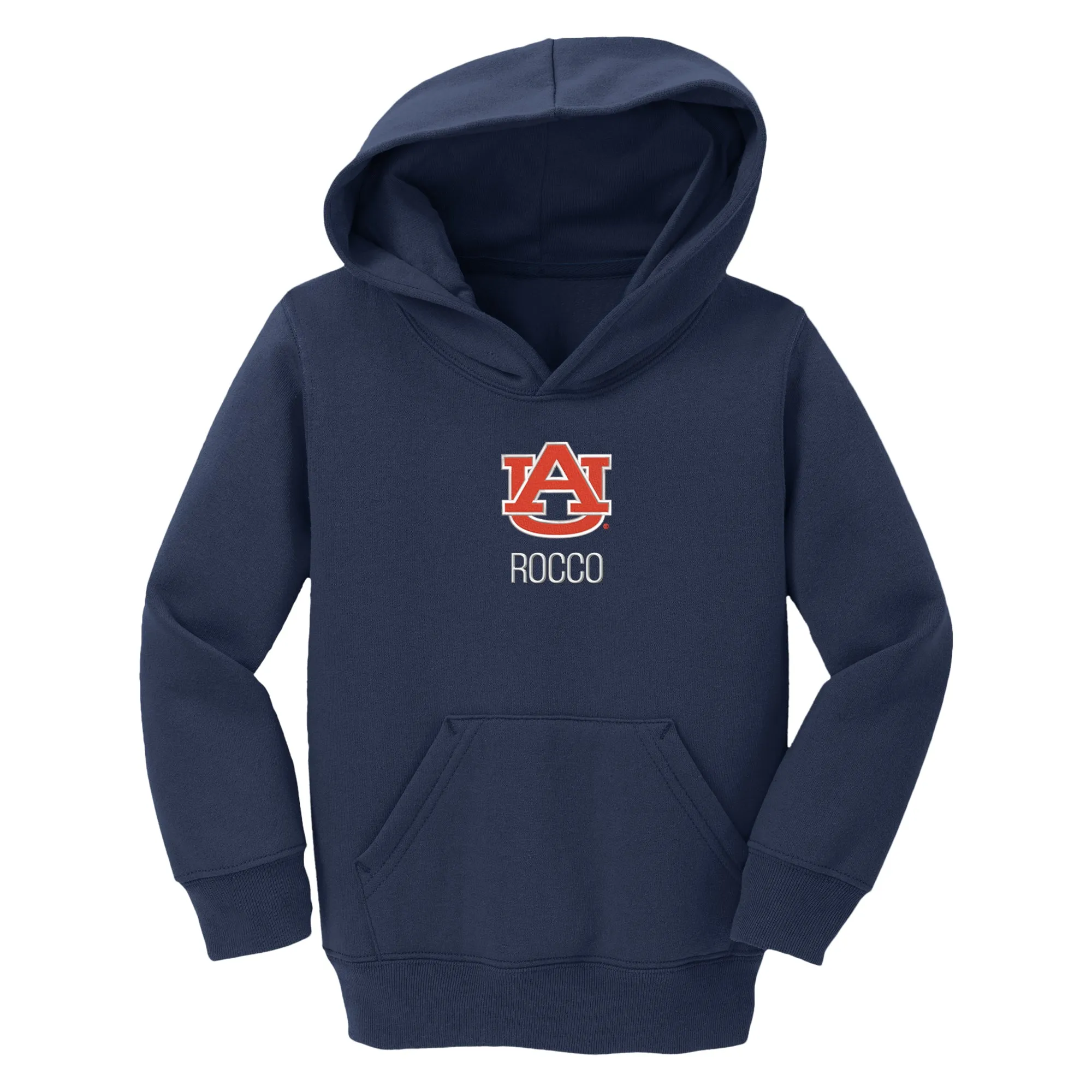 Personalized Auburn Tigers Toddler Pullover Sweatshirt