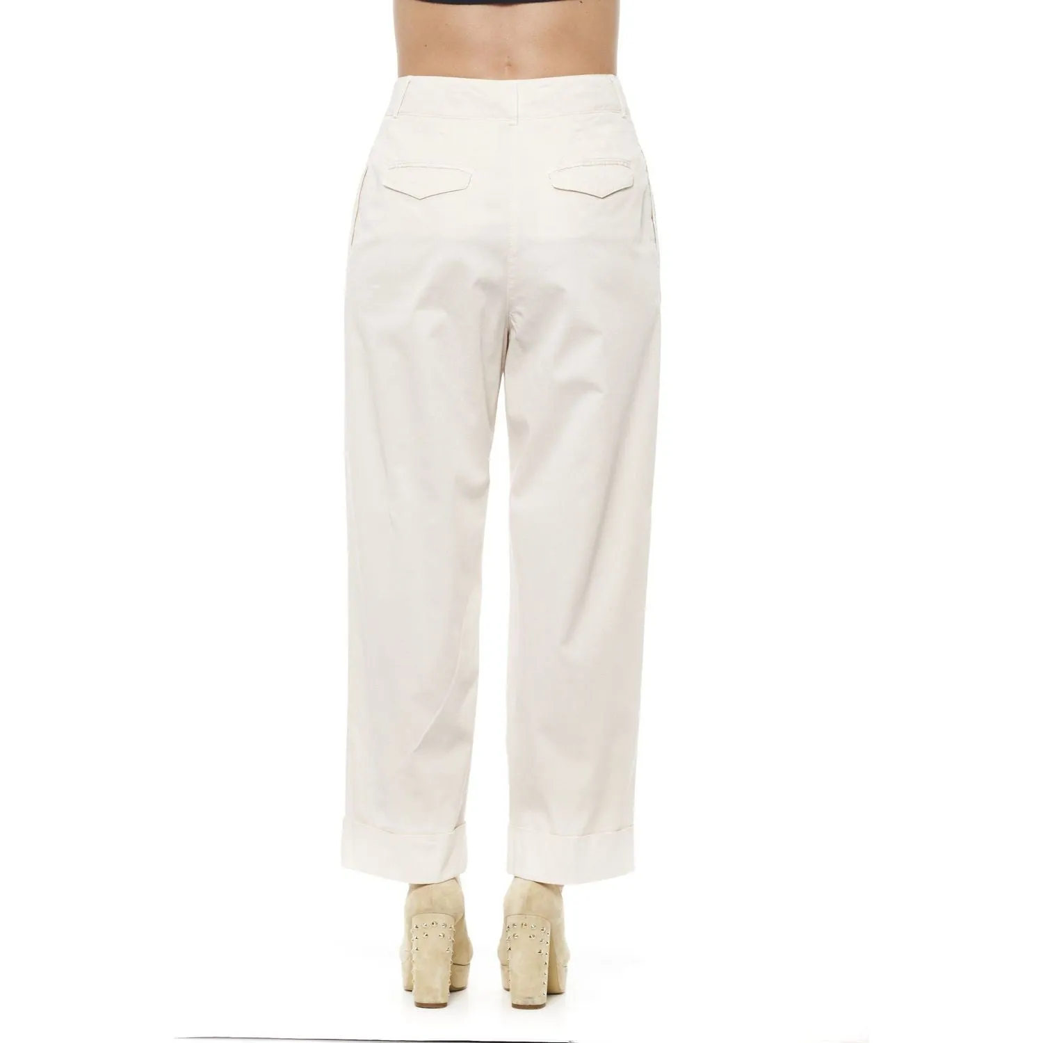 Peserico Beige Wide Palazzo Pants