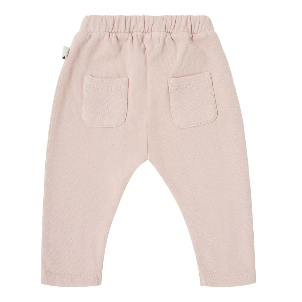 Pink Plush Baby Sweatpants