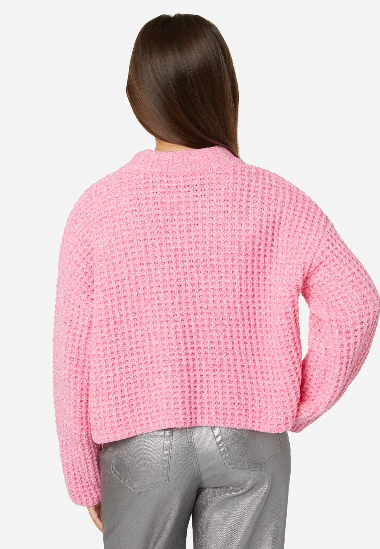 Plush Mock Neck Sweater