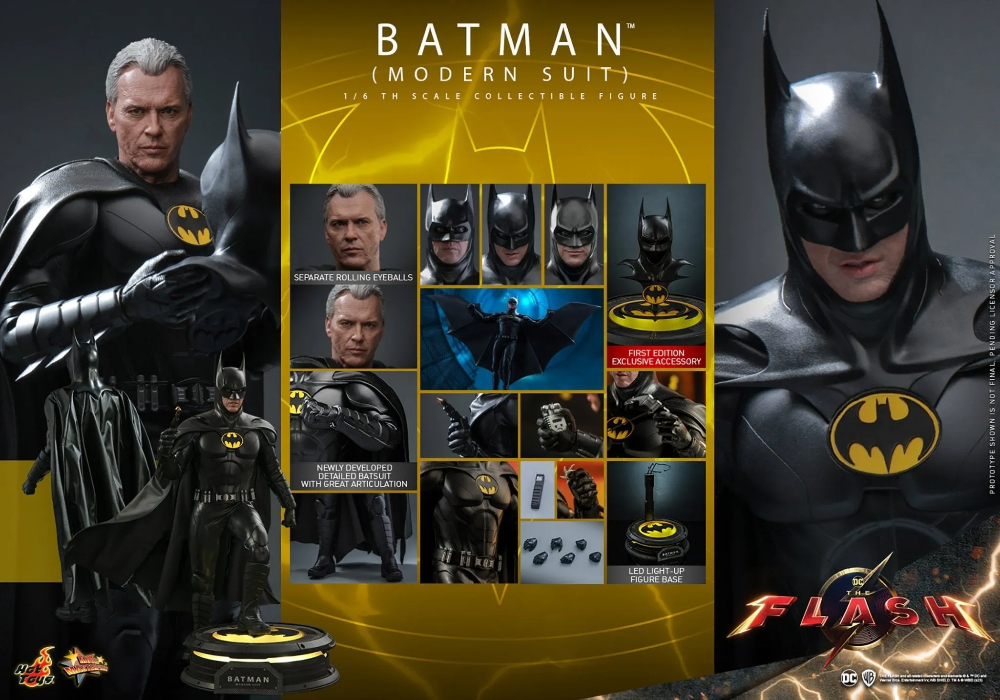 PRE-ORDER: Hot Toys The Flash: Batman (Modern Suit) Sixth Scale Figure