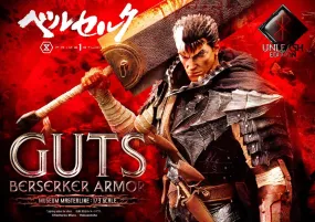 PRE-ORDER: Prime 1 Studio Museum Masterline Berserk Guts, Berserker Armor Unleash Edition DX Bonus Version 1/3 Scale Statue