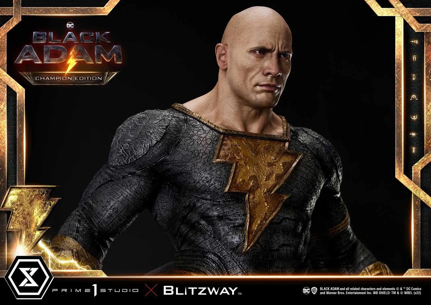 PRE-ORDER: Prime 1 Studio Museum Masterline Black Adam Black Adam Champion Edition 1/3 Scale Statue