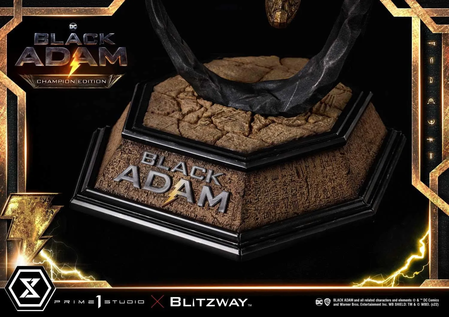 PRE-ORDER: Prime 1 Studio Museum Masterline Black Adam Black Adam Champion Edition 1/3 Scale Statue