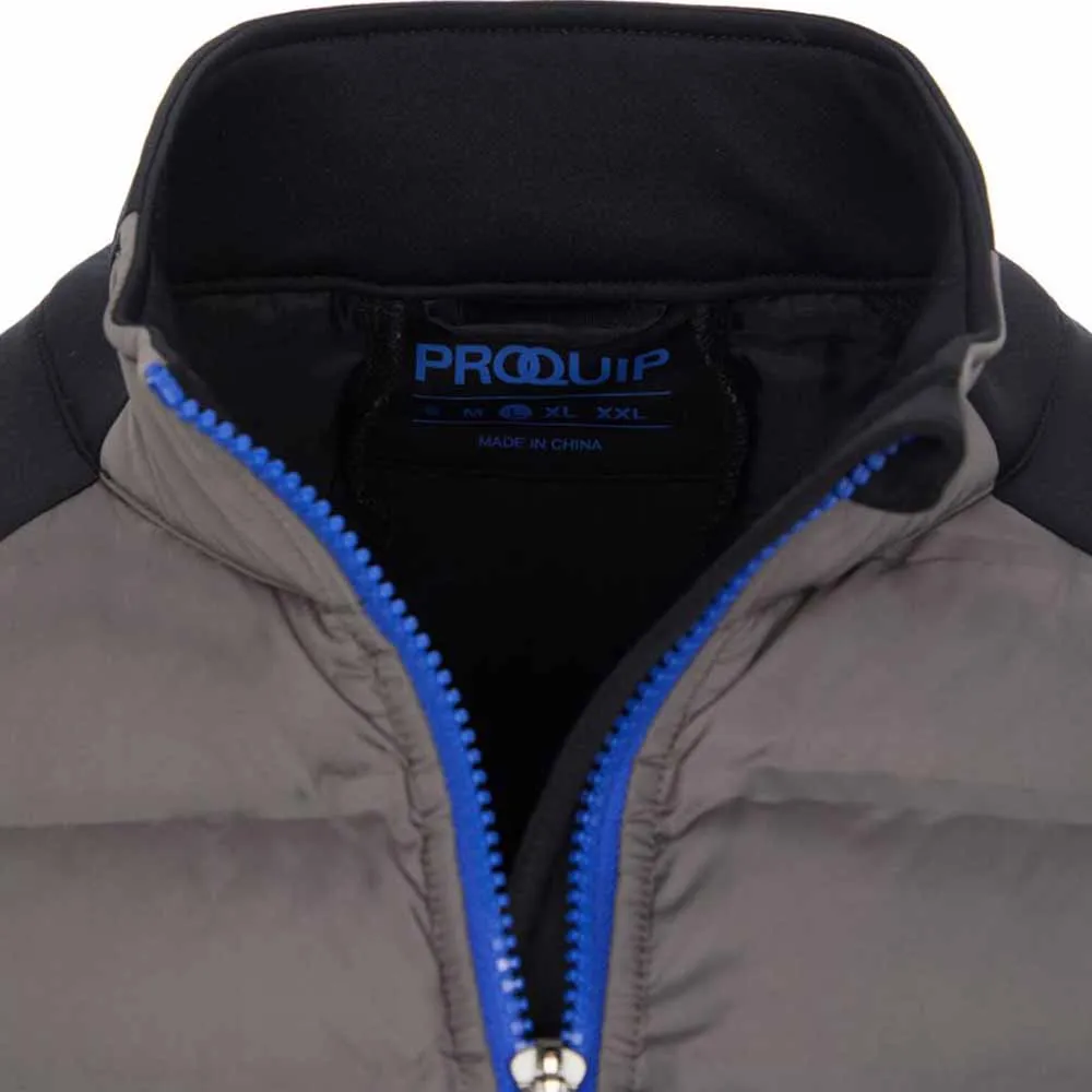 ProQuip Helm Quilt Jacket - Black/Grey