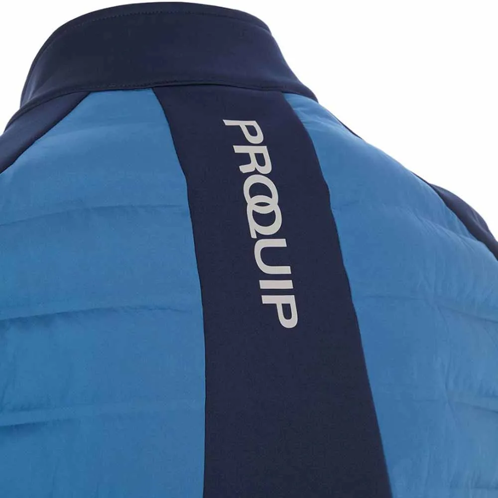 ProQuip Helm Quilt Jacket - Navy/Mid Blue