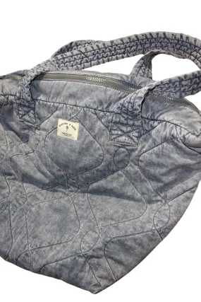 Quilted Tote, Acid Driftwood