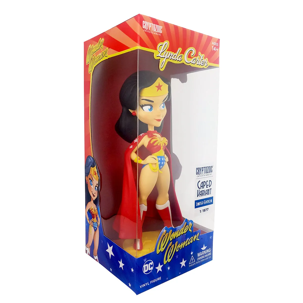 "Caped Variant" Lynda Carter as Wonder Woman Vinyl Figure