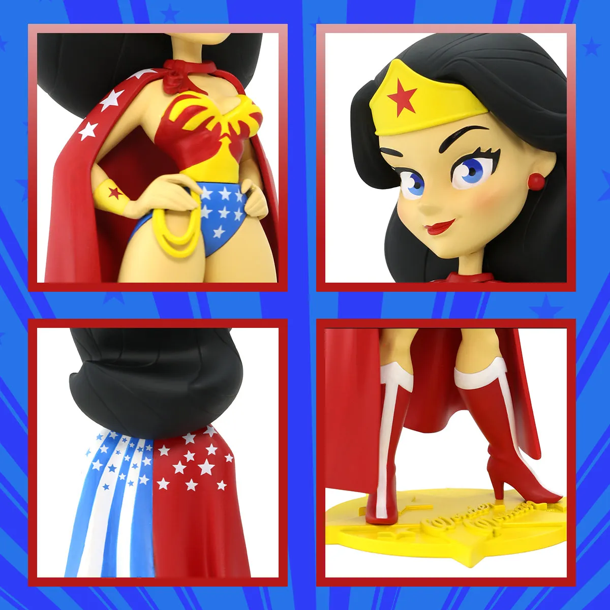 "Caped Variant" Lynda Carter as Wonder Woman Vinyl Figure