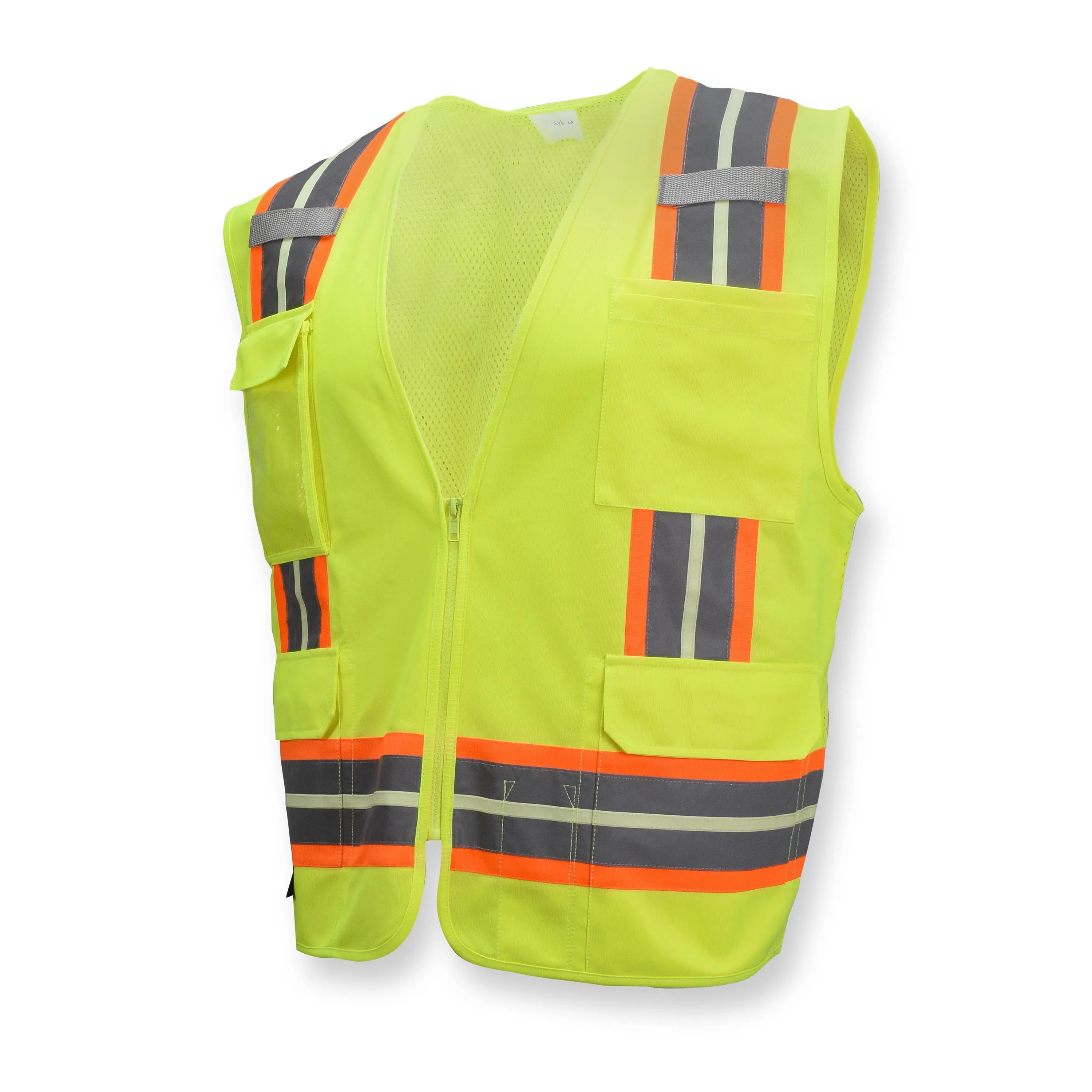 Radians SV6 Glow-in-the-Dark Surveyor Two Tone Safety Glow-in-the-Dark Vest