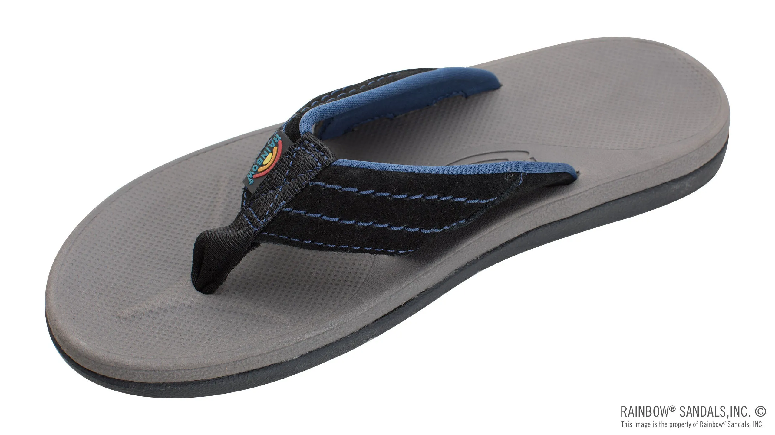 Rainbow Sandals Men's East Cape - Molded Rubber with Natural Suede Strap