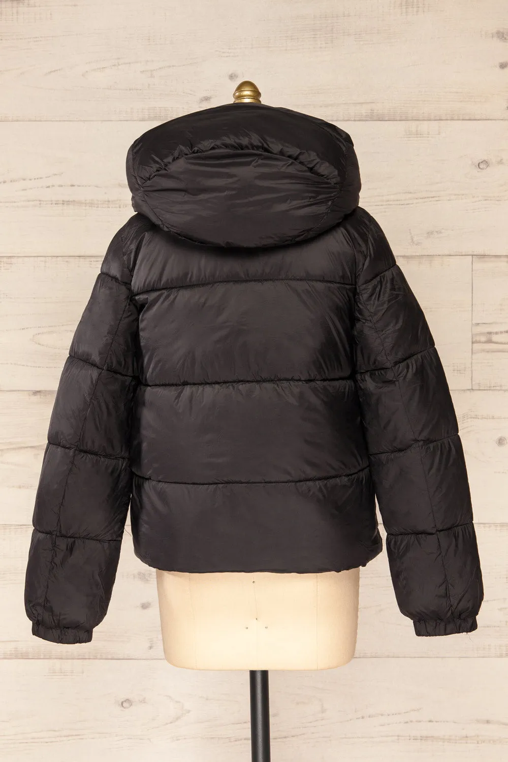 Rasdale Black | Short Puffer Coat