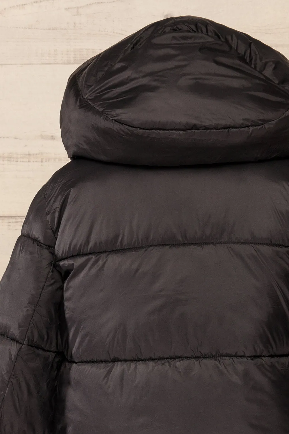 Rasdale Black | Short Puffer Coat