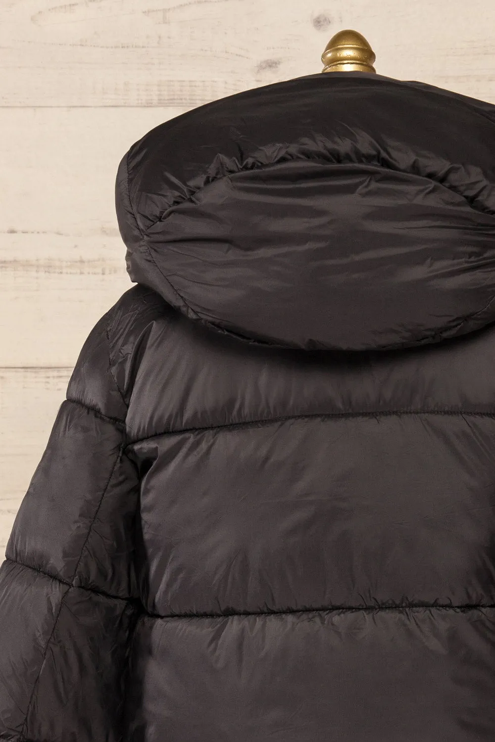 Rasdale Black | Short Puffer Coat