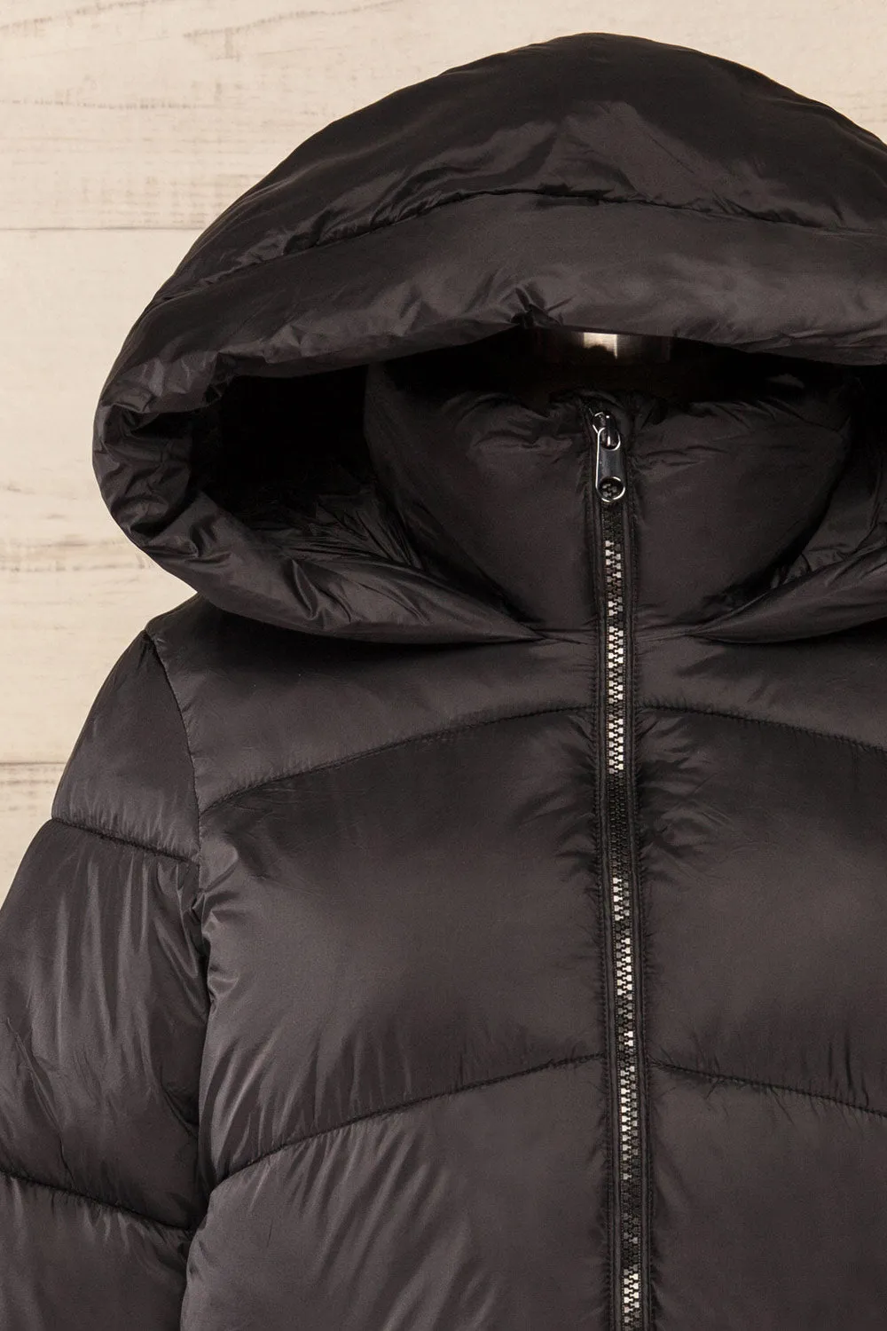 Rasdale Black | Short Puffer Coat